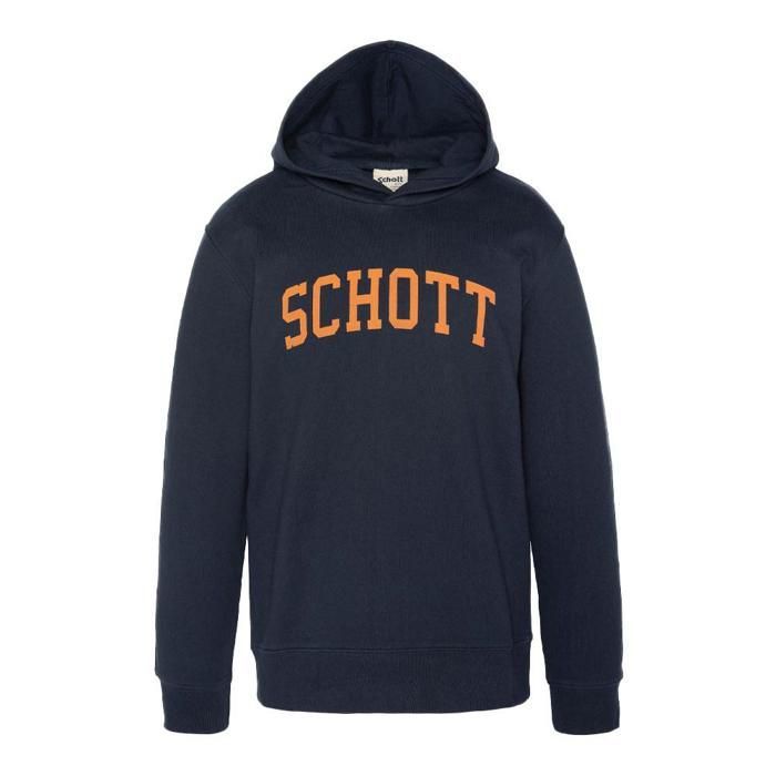 Schott NYC Homme Swward2 Sweat Polaire Zippé À Capuche, Beige, L EU