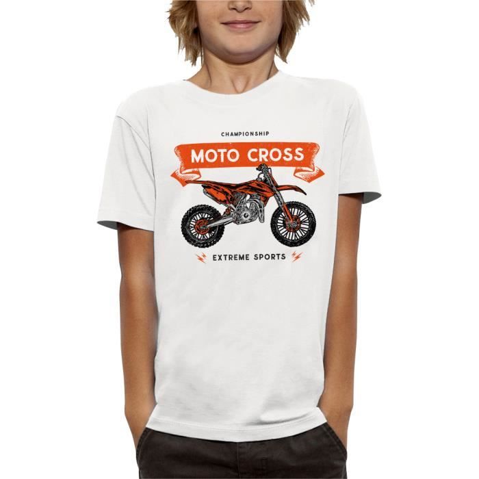 T-shirt de motocross imprimé en 3D pour hommes et femmes, T-shirt