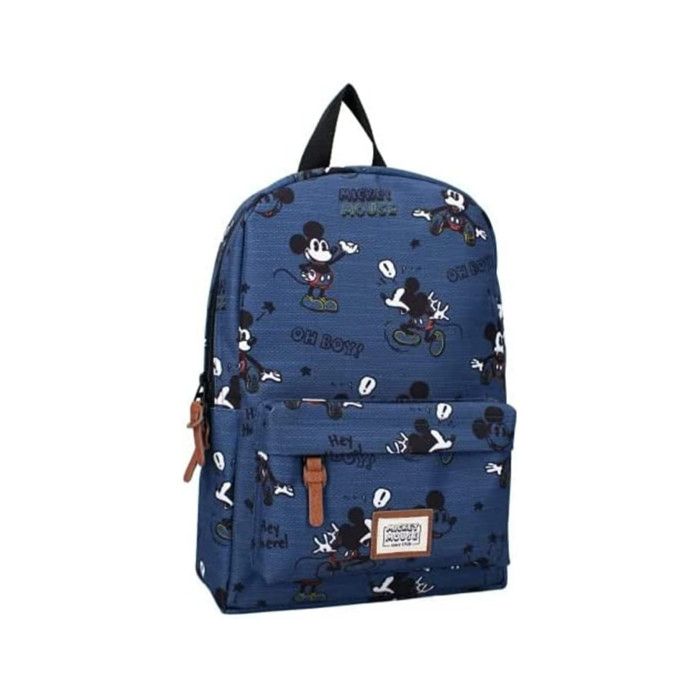 Mybagstory - Sac à dos Mickey Mouse Bleu foncé