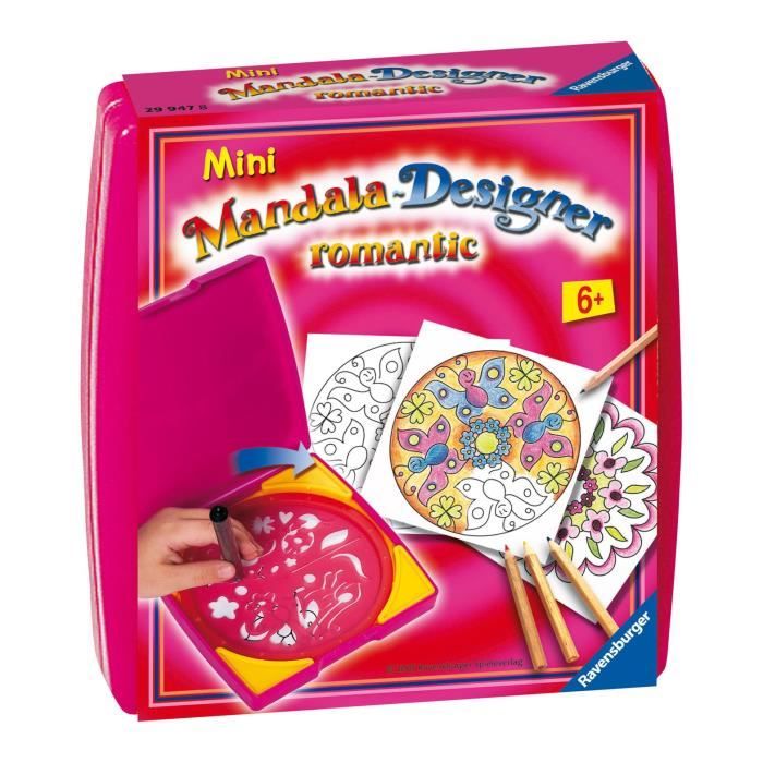 Jeu De Coloriage Ravensburger Mini Mandala Designer Romantique T8xc4 Achat Vente Jeu De Coloriage Dessin Pochoir Cdiscount