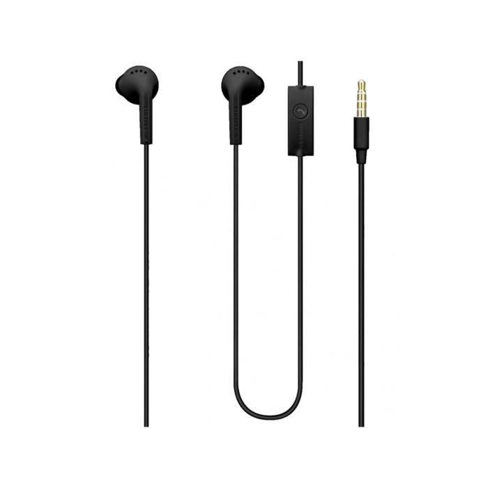 Ecouteurs Intra-Auriculaires 35mm avec Télécommande et Microphone Intégrés Samsung Noir