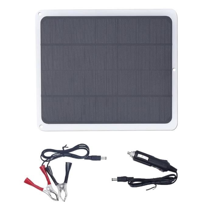 Panneau Solaire 5W Panneau De Charge Solaire Réglable à 360 Degrés Avec