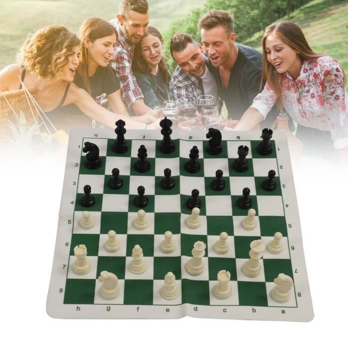 Jeu d'échecs portable - voyage, camping, club d'école, tournoi vip