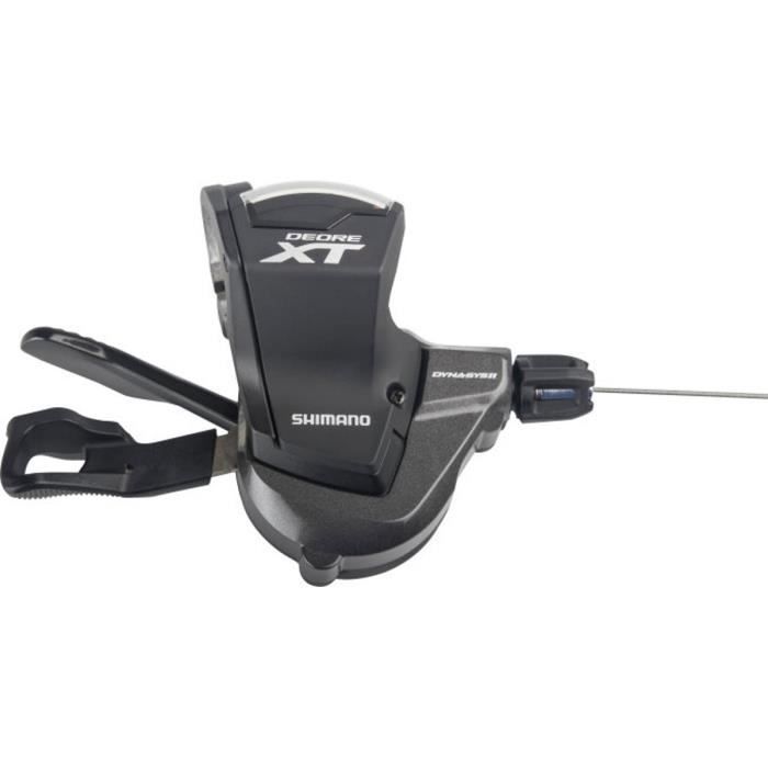 Commande de vitesse Shimano Deore XT SL M8000 pour VTT Rapidfire 11 vitesses en aluminium noir Cdiscount Sport