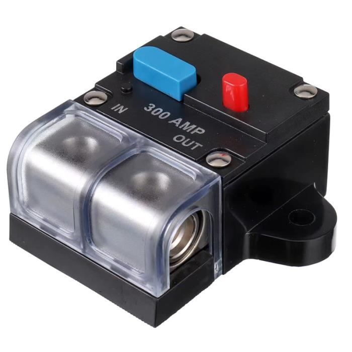 Disjoncteur de Voiture 12V DC, Connecteur électrique Réarmable 40A Disjoncteur de Voiture 12V DC, Connecteur électrique Réarmable 40A