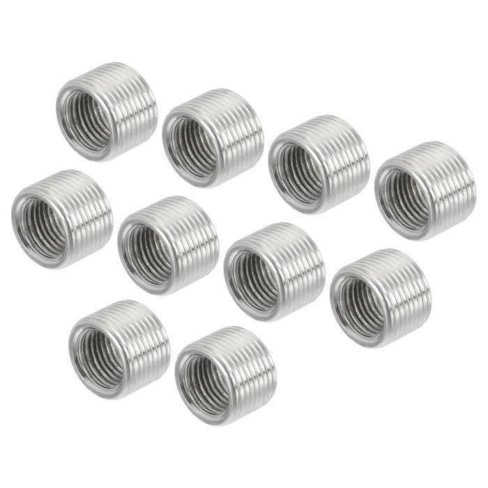 PATIKIL M10 à M6/M8/M10 Réduction Vis, 6 Paquet 20mm Long Externe Fil Adaptateur Réducteur