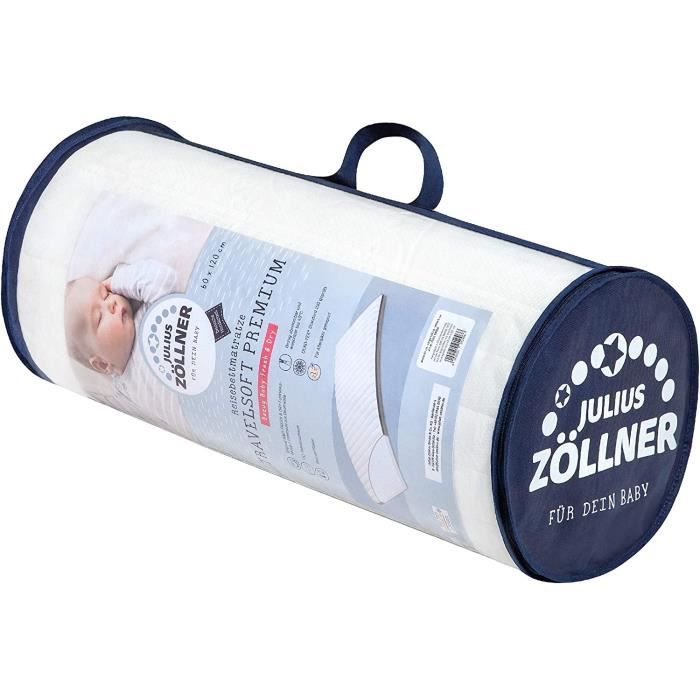 Zöllner JULIUS Boxmatras Activity Premium 68 x 90 cm - Wit - Overzicht