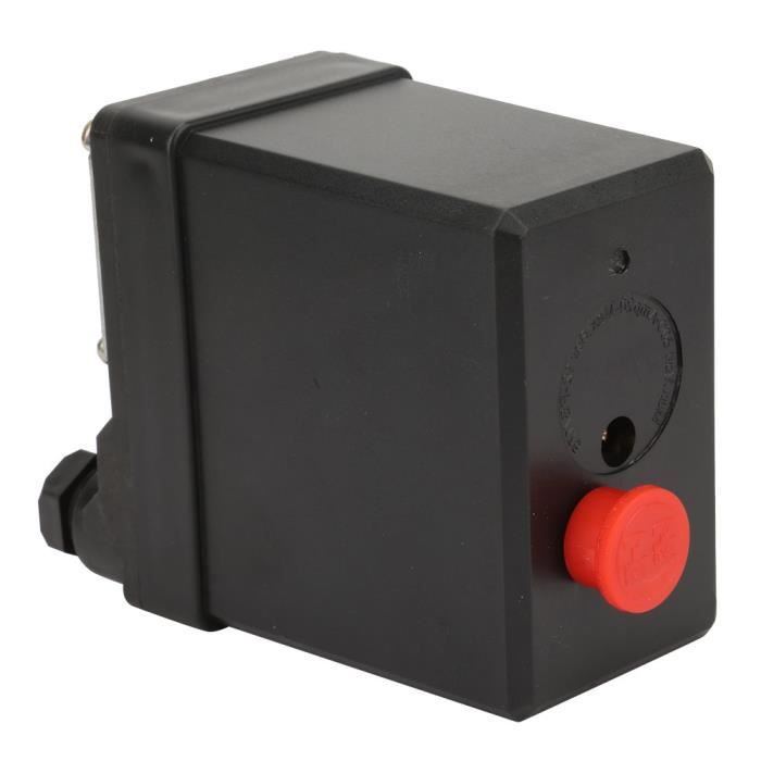 Interrupteur Pression Compresseur D'Air - 220V/380V 15A - Réglage 99-142 PSI - Pour Compresseur Piston - 9