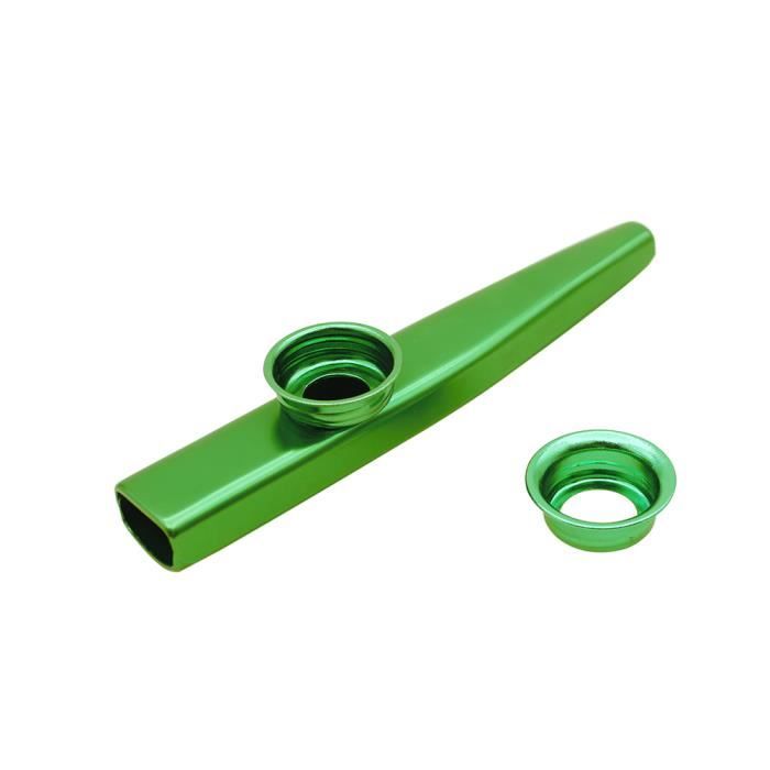 Instrument de Musique Kazoo Adulte Enfants Aluminium Bouche Fl/ûte Kazoo Instrument de Musique Jouet