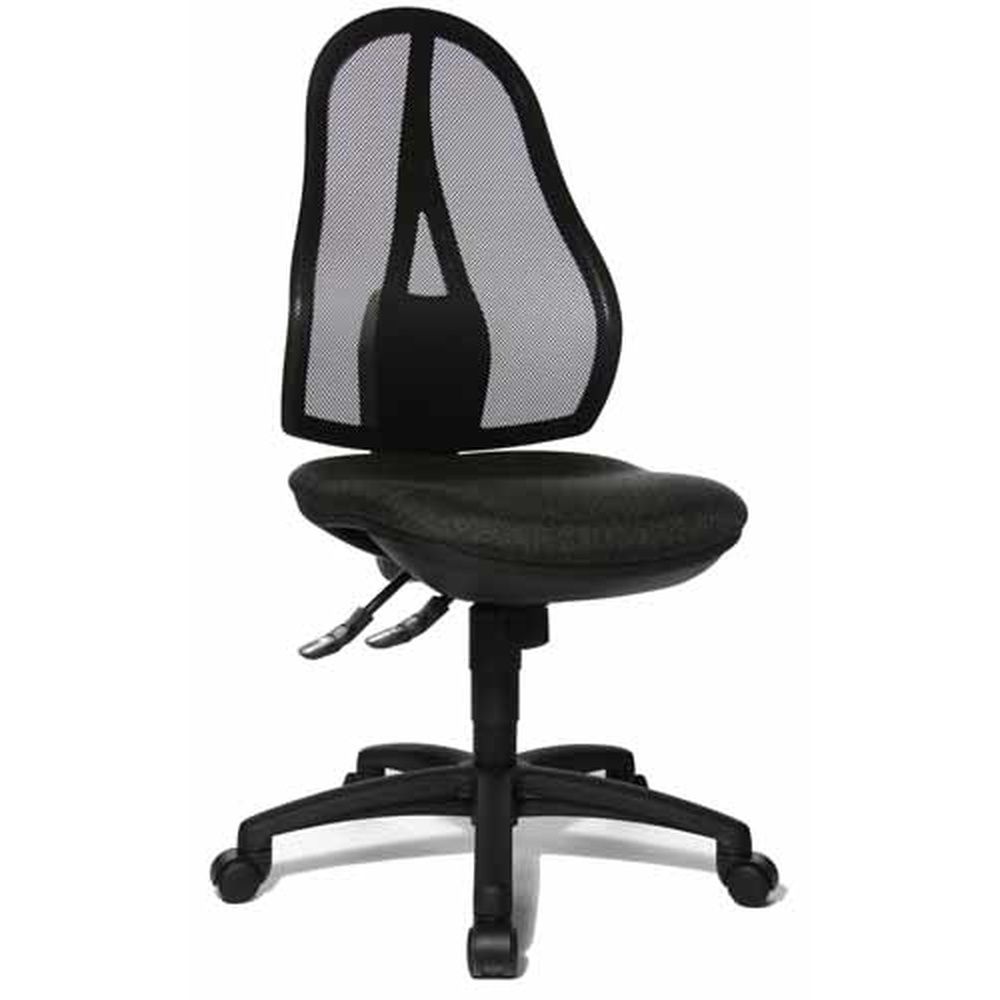 Siège de bureau pivotant Topstar - Open Point SY - Tissu maille respirant - Réglable en hauteur - Anthracite Siège de bureau pivotant Topstar - Open Point SY - Tissu maille respirant - Réglable en hauteur - Anthracite
