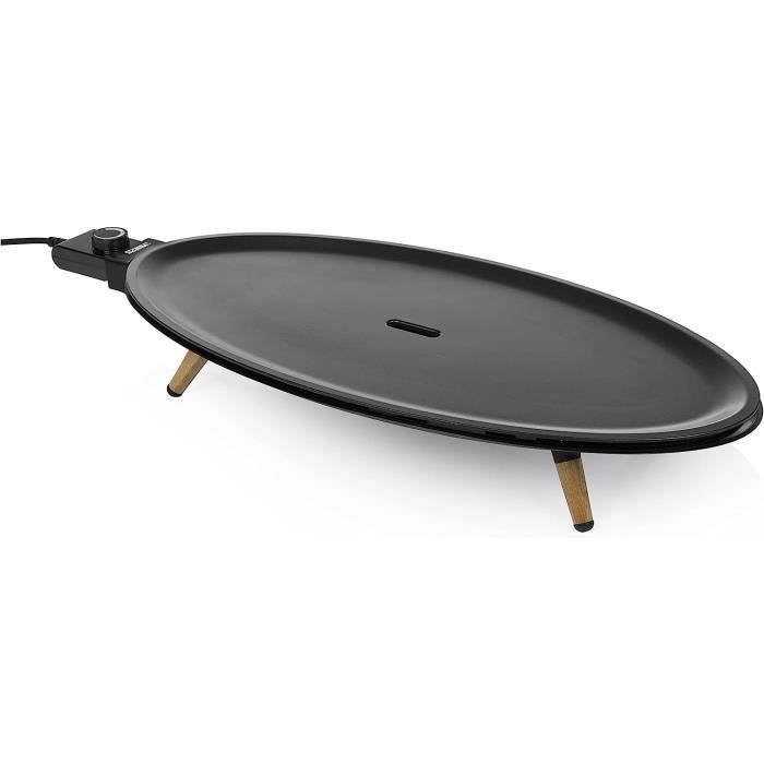 Plancha grill fonte d'alu DomoClip