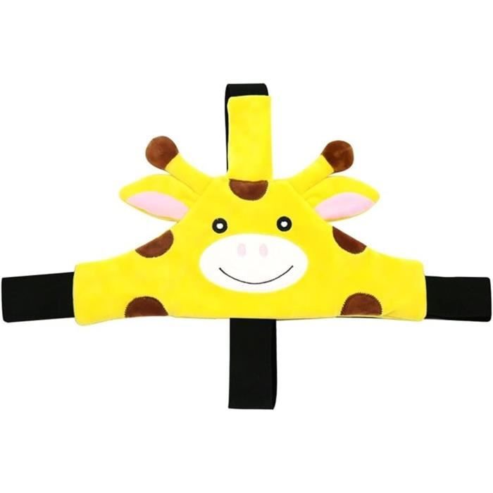Lot De 3 Bandeaux De Maintien De Tête Pour Enfant En Voiture - Repose-Tête Siège Auto Ajustable - Sécurité Et Confort