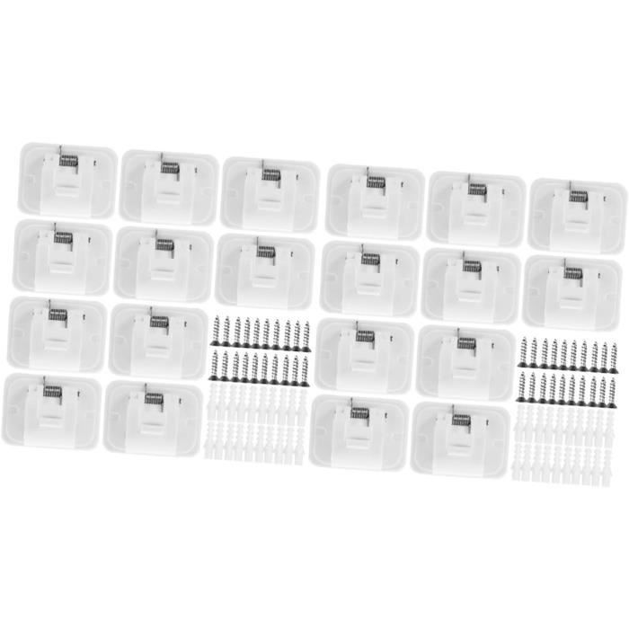 XHTXHT 12 pièces de clips de sac,clips pour sacs,attache réglable
