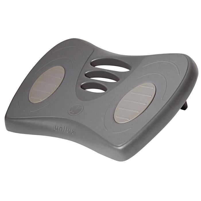 Repose-pieds Chrysalis 42 x 32 cm Réglable 10,15,20°  Gris