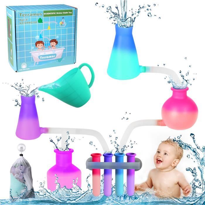 Sélection de jouets pour le bain de bébé