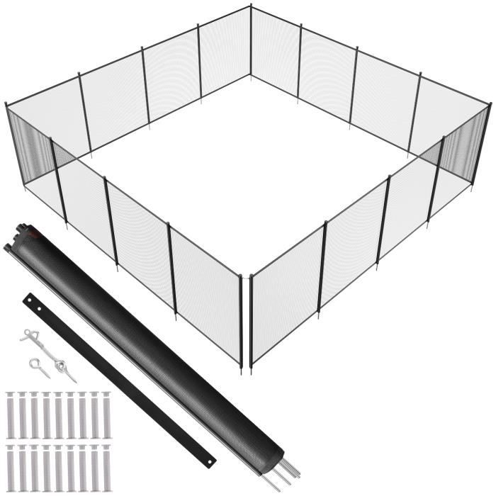 Barriera Smontabile Per Piscina VEVOR 1,21x29,26m – Recinzione Esterna Di Sicurezza