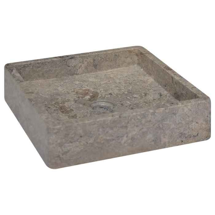 vidaXL Lavabo carré 40x40x10 cm en