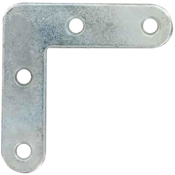 equerre plate 80 mm cdiscount bricolage