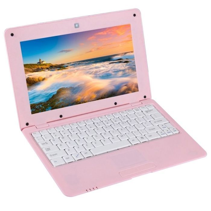 YONIS Netbook Android Ordinateur Portable 10 1 Pouces Quad Core 1+8Go Rose