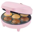 Machine à cupcakes Bestron ACC217P 700W rose - Préparez madeleines, muffins, pâtés en croûte et petits gâteaux-1
