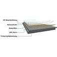Revêtement de Sol-Lames de sol PVC-Sol Vinyle-antidérapant, imperméable à l'eau, ignifugé-sans phtalates(1120 x 228 x 5 mm)-1