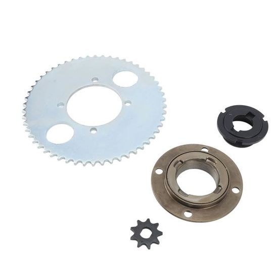 Kit Chaîne Et Pignons T8F Pour Motos/karts - Pignon Avant 9T, Pignon Arrière 54T, Chaîne 120 Maillons, Acier