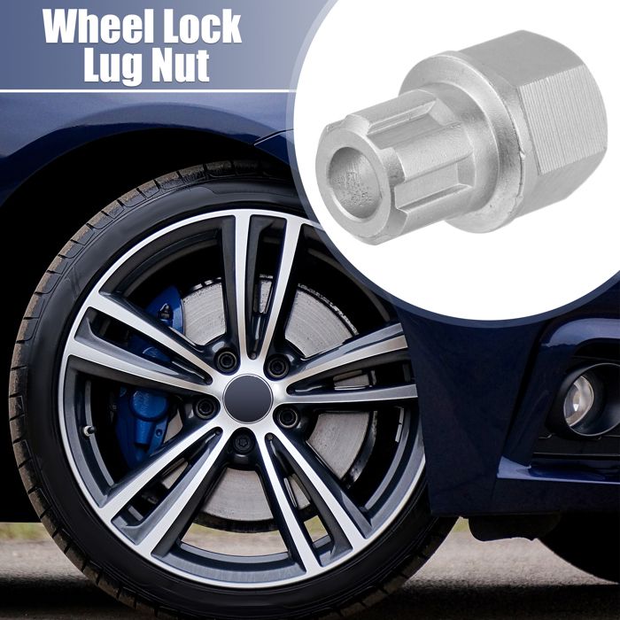 Clé Adaptateur Antivol De Roue 542 - Pour Seat Leon, Altea, Alhambra - Acier Allié Robuste - Protection Anti-vol