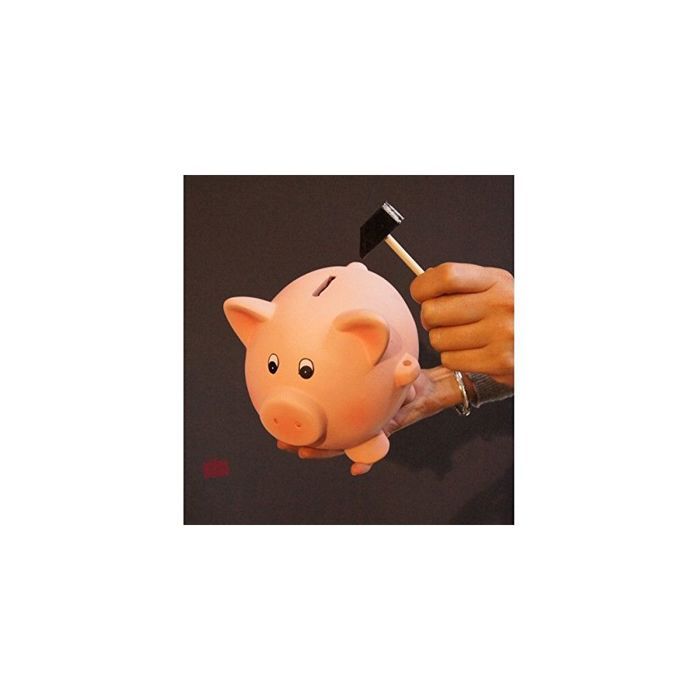 Tirelire Cochon En Céramique Avec Marteau - Tirelire Amusante à Casser Pour Enfants
