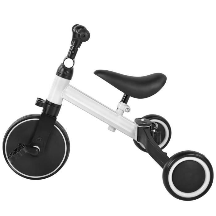 Draisienne FAYDUDU Pour Bébé 1-2 Ans – Premier Vélo Sans Pédales, 4 Roues, Direction à 135° – Sécurité Et équilibre !
