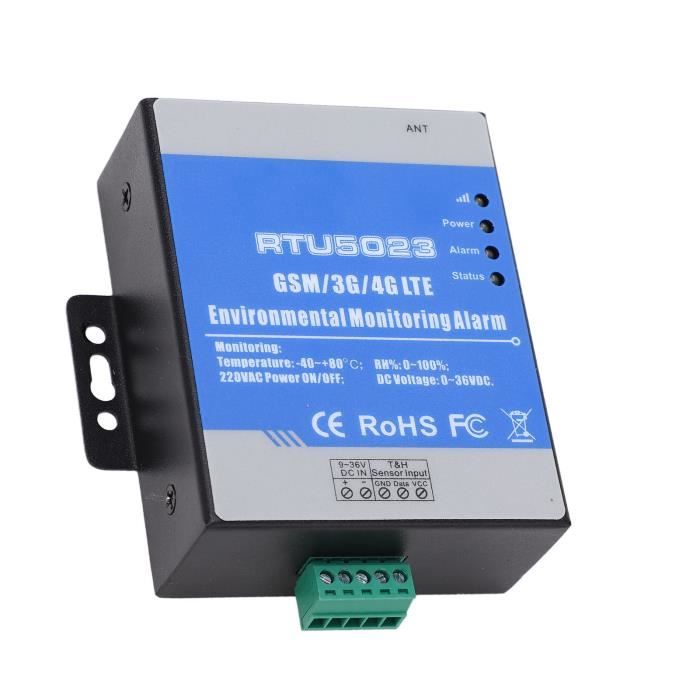 Télécommande GSM Pour Alarme De Température Et Humidité – Modèle T201, Capteur ABS