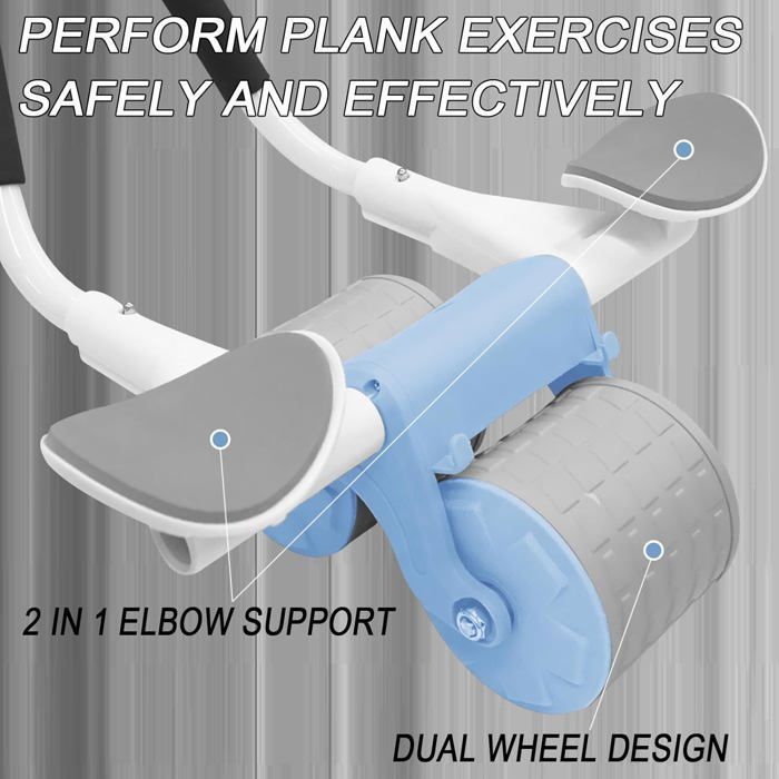 Rebond Automatique Abdo Rouleau Abdominal Nutmanel à 4 Roues - Rebond Automatique, Avec Tapis, Pour Abdominaux Entraînement Maison Muscles Abdominaux Rebond Automatique Abdo Rouleau Abdominal Nutmanel à 4 Roues - Rebond Automatique, Avec Tapis, Pour Abdominaux Entraînement Maison Muscles Abdominaux