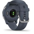 Garmin - Venu 2 - Montre connectée GPS Multi-sports & Santé - Autonomie Longue Durée - Bracelet Bleu Gris & Silver-2