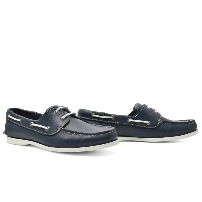 Mocassins Bateau Dooxi Pour Homme – Chaussures Confortables Et Légères – Bleu Foncé – Taille 46 EU – Idéales Pour La Conduite Et Le Quotidien