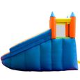 Château Aquatique Gonflable pour enfants 4m - Aire de jeux avec Escalade, Toboggan et Piscine - Play4fun-3