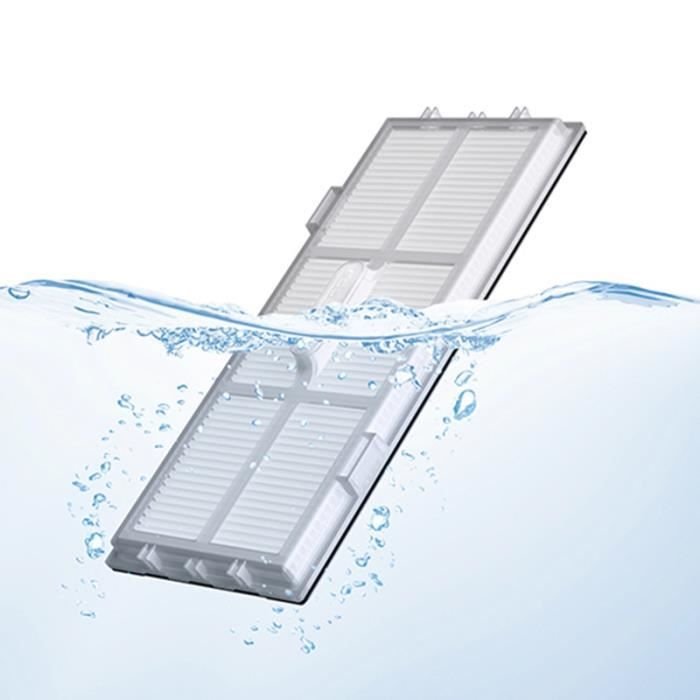 S7 Pack 1 Blanc - Accessoire d'origine Roborock S7 de filtre lavable brosse  principale en caoutchouc détachab - Cdiscount Electroménager