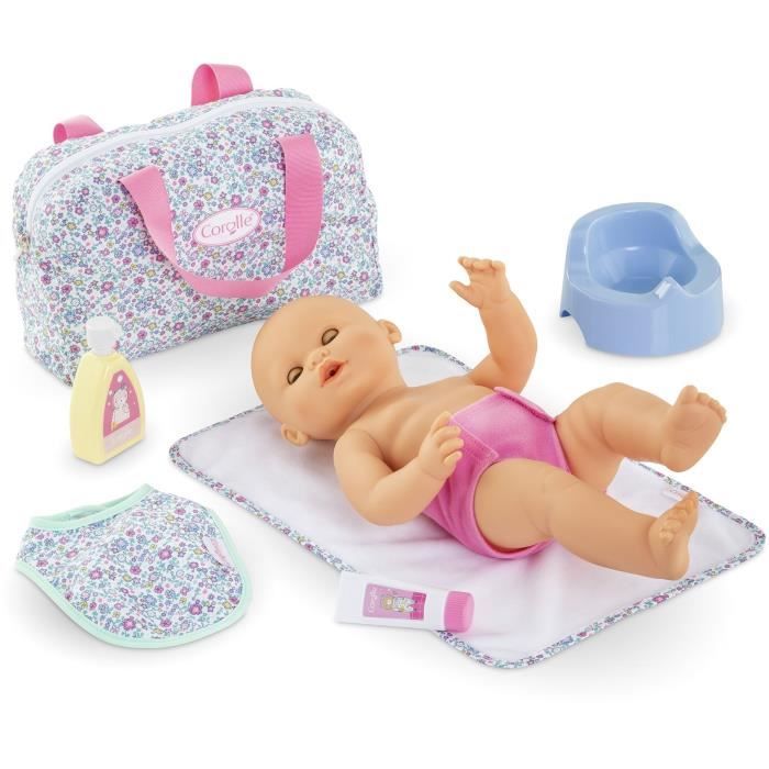 Cartable Fleuri Corolle – Pour Poupée 36 Cm – Accessoire Tissu Enfant 3-4 Ans Corolle Cartable 36cm Cartable Fleuri Corolle – Pour Poupée 36 Cm – Accessoire Tissu Enfant 3-4 Ans Corolle Cartable 36cm