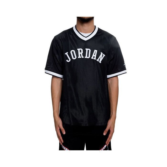 Tee-shirt Nike SPORTSWEAR JUMPMAN Noir Ajustée Manches
