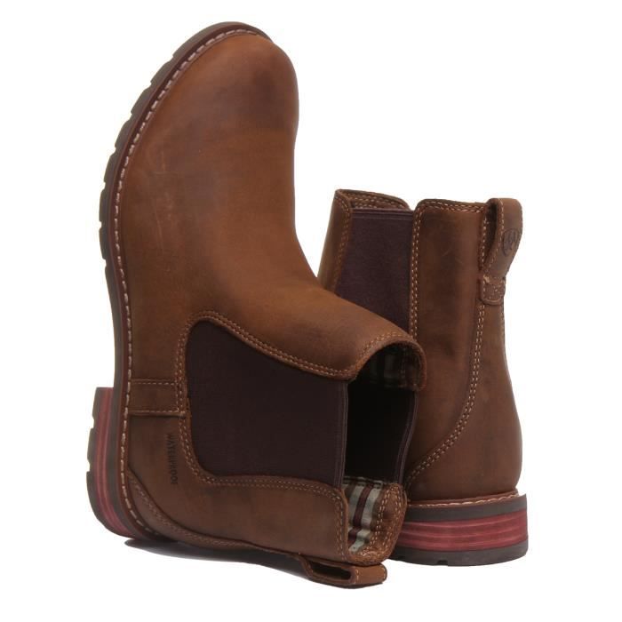 Bottes Chelsea Ariat Wexford H2O Imperméables – Femme Pointure 9 – Neuves