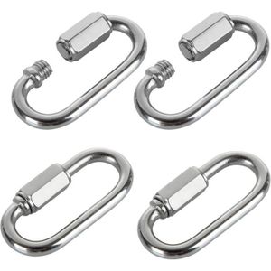 Mousquetons Mini Zalava - Pack De 6 | Aluminium Léger Pour Clés, Sac à Dos | Déco Et Organisation