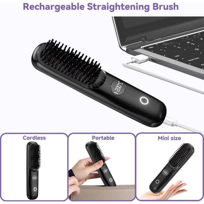Chauffe-biberon Nomade Rechargeable USB-C - Chauffe Rapide En 4 Min, Compatible Philips Avent, MAM, Etc.