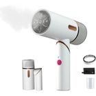 FAMIROSA Défroisseur Vapeur, 1600W Défroisseur Vapeur à Main, Fer à Repasser Vertical, Vapeur à Vêtement Portable, Réservoir de 250 ML,Blanc