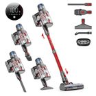 Vistefly V15 Apex - Aspirateur Balai Sans Fil 500W - 60KPa - Double Réservoir - Autonomie 65 min-8 en 1 - Écran Tactile