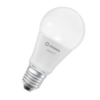 LEDVANCE Lampe LED intelligente avec technologie WiFi, E27-base, optique dépolie ,Blanc chaud (2700K), 806 Lumen, Remplacement de