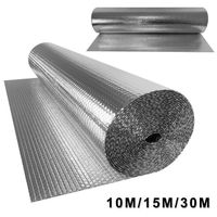Film isolant en aluminium LILIIN - 15m - Pour radiateurs, toits, sols et murs