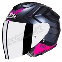 Casque Jet Scooter/moto Ville - Visière Anti-rayure - Homologué ECE 22-06 - Taille XS à XL