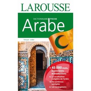 LIVRE LANGUES RARES Dictionnaire de poche Larousse français-arabe
