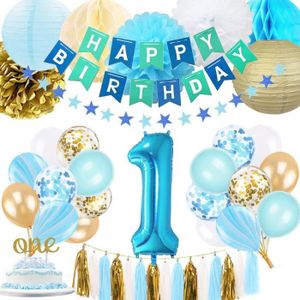 Decoration Anniversaire 1 An Garcon Cdiscount Decoration Anniversaire 1 An Garcon Cdiscount