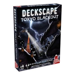 JEU SOCIÉTÉ - PLATEAU Deckscape - Tokyo Blackout