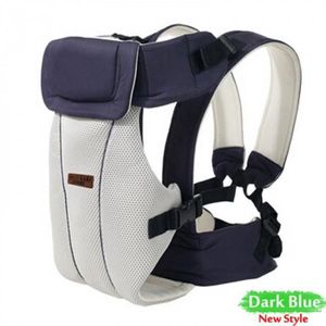 PORTE BÉBÉ Porte-bébé ergonomique Dark Bleu - 2 à 30 mois - Capacité 25kg