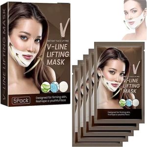 MASQUE VISAGE - PATCH Lift Mask, V Line Lifting Mask, V Shaped Face Minceur Masque Double Reducer, for Women and Men 